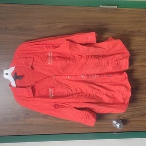 MAKE AN OFFER! Red Button Up Top